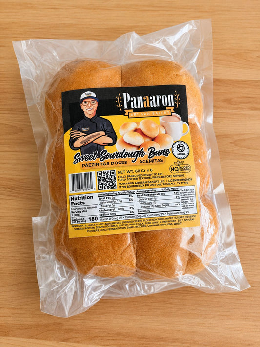 Sweet Sourdough Buns